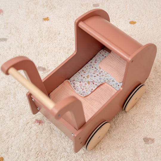 Little Dutch - Wooden Doll Pram - All Mamas Children