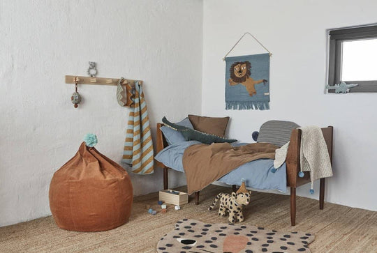OYOY - Leopard Rug in Camel - All Mamas Children