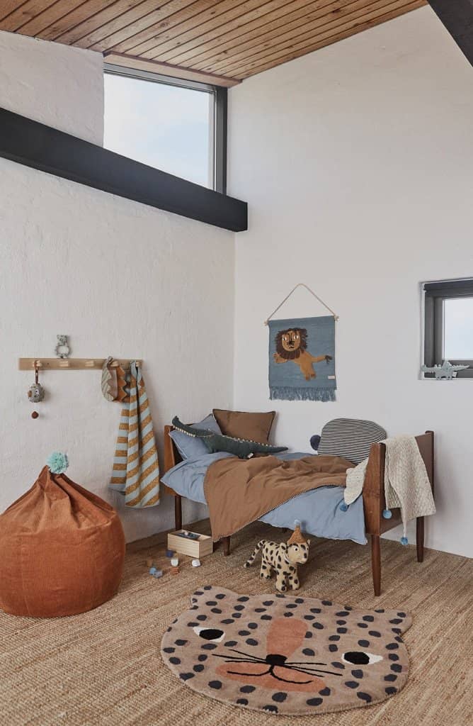 OYOY - Leopard Rug in Camel - All Mamas Children