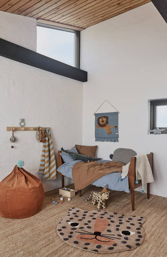 OYOY - Leopard Rug in Camel - All Mamas Children