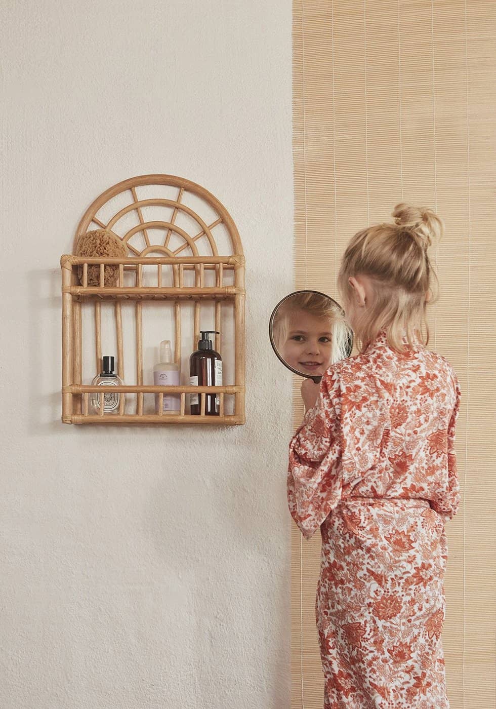 OYOY - Rainbow Rattan Shelf - All Mamas Children