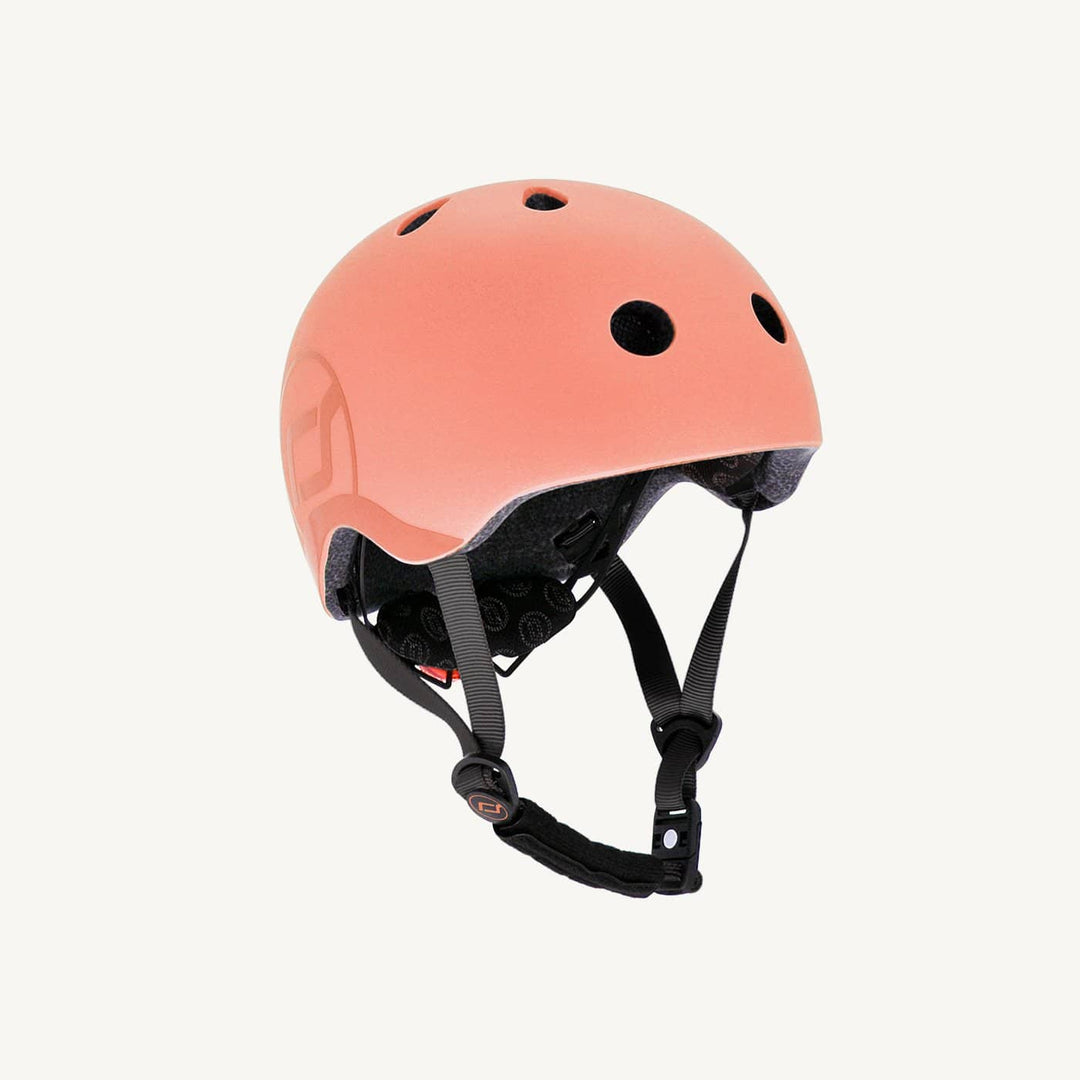 Scoot and Ride Helmet with LED Light S/M - Peach - All Mamas Children