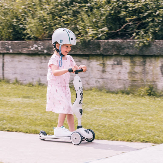 Scoot and Ride 2 in 1 Balance Bike / Scooter - Highwaykick 1 in Ash - All Mamas Children