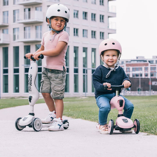 Scoot and Ride 2 in 1 Balance Bike / Scooter - Highwaykick 1 in Ash - All Mamas Children