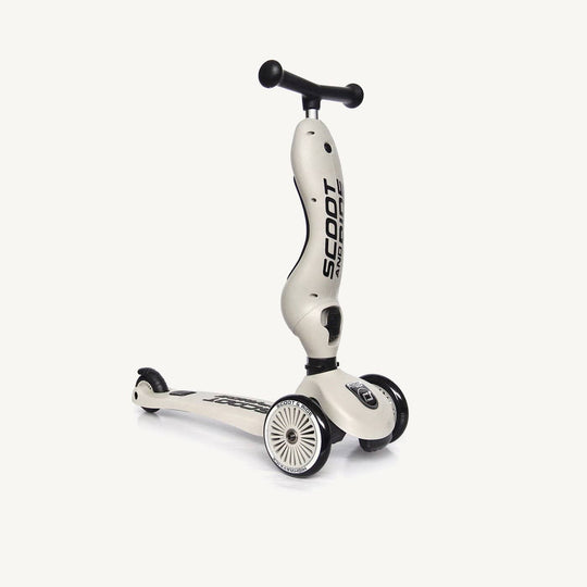 Scoot and Ride 2 in 1 Balance Bike / Scooter - Highwaykick 1 in Ash - All Mamas Children