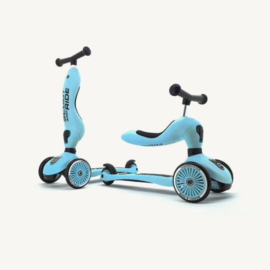 Scoot and Ride 2 in 1 Balance Bike / Scooter - Highwaykick 1 in Blueberry - All Mamas Children