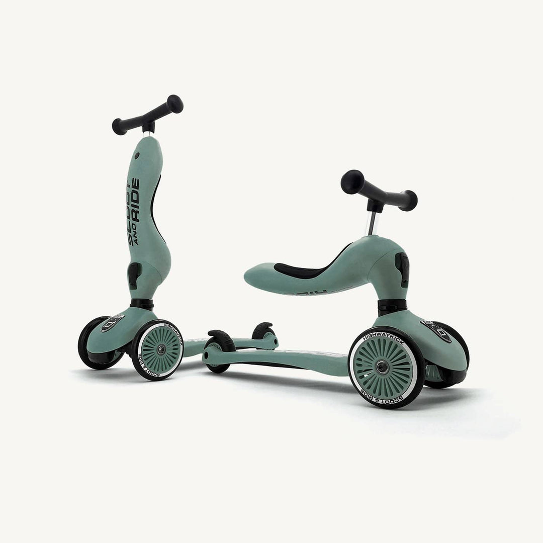 Scoot and Ride 2 in 1 Balance Bike / Scooter - Highwaykick 1 in Forest - All Mamas Children