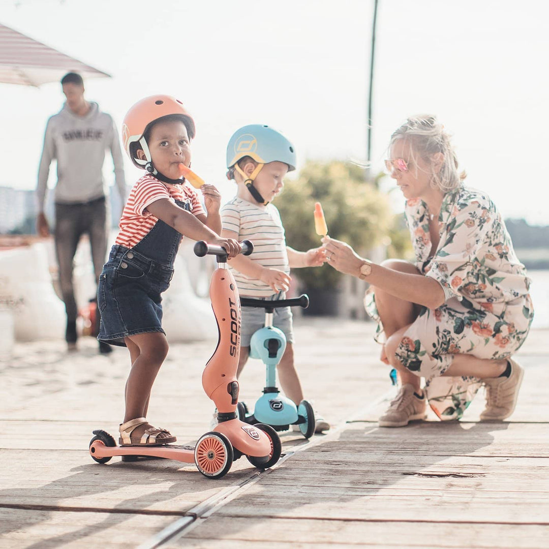 Scoot and Ride 2 in 1 Balance Bike / Scooter - Highwaykick 1 in Peach - All Mamas Children