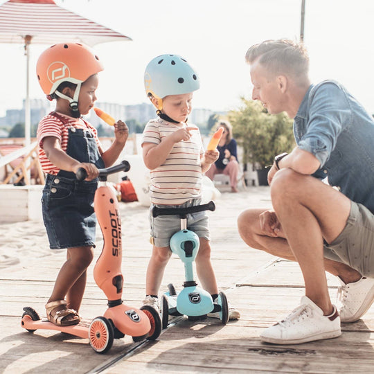 Scoot and Ride 2 in 1 Balance Bike / Scooter - Highwaykick 1 in Peach - All Mamas Children