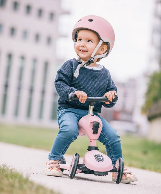 Scoot and Ride 2 in 1 Balance Bike / Scooter - Highwaykick 1 in Rose - All Mamas Children