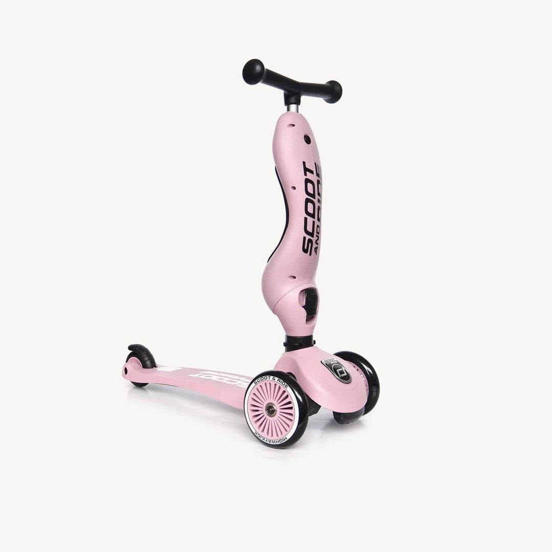 Scoot and Ride 2 in 1 Balance Bike / Scooter - Highwaykick 1 in Rose - All Mamas Children