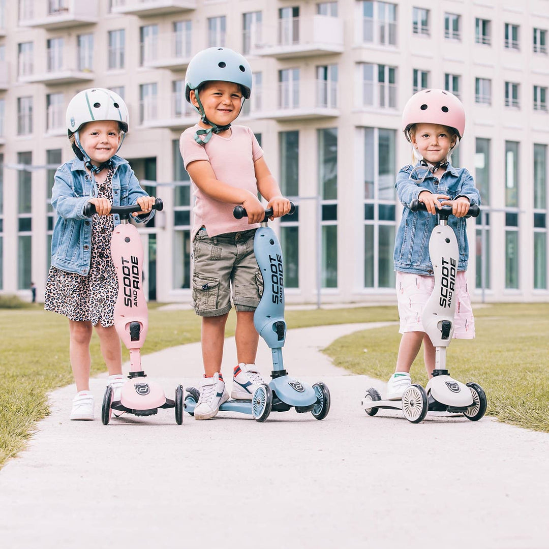 Scoot and Ride 2 in 1 Balance Bike / Scooter - Highwaykick 1 in Steel - All Mamas Children