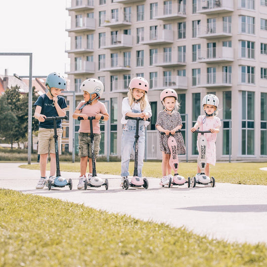 Scoot and Ride Scooter - Highwaykick 3 LED in Ash - All Mamas Children