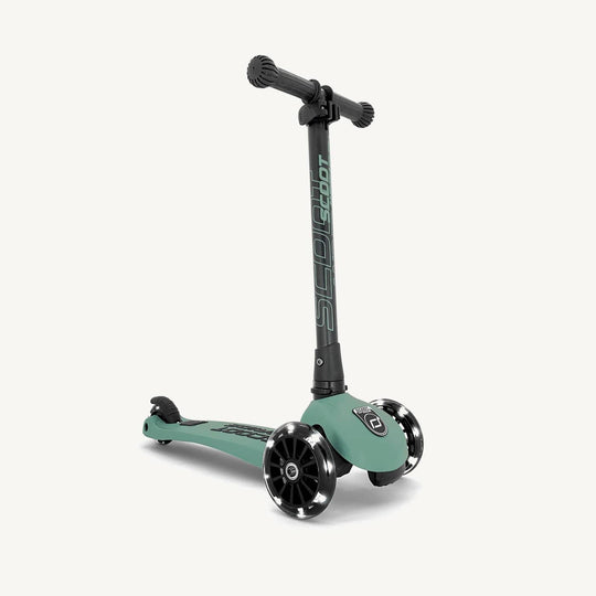 Scoot and Ride Scooter - Highwaykick 3 LED in Forest - All Mamas Children