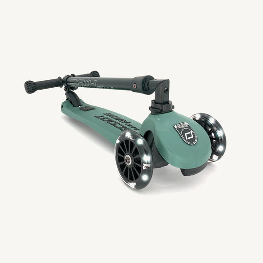 Scoot and Ride Scooter - Highwaykick 3 LED in Forest - All Mamas Children