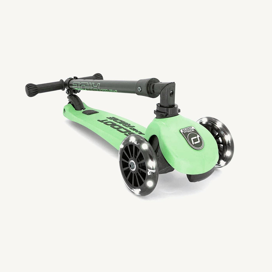 Scoot and Ride Scooter - Highwaykick 3 LED in Kiwi - All Mamas Children