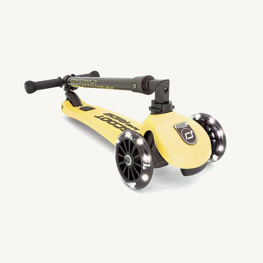 Scoot and Ride Scooter - Highwaykick 3 LED in Lemon - All Mamas Children