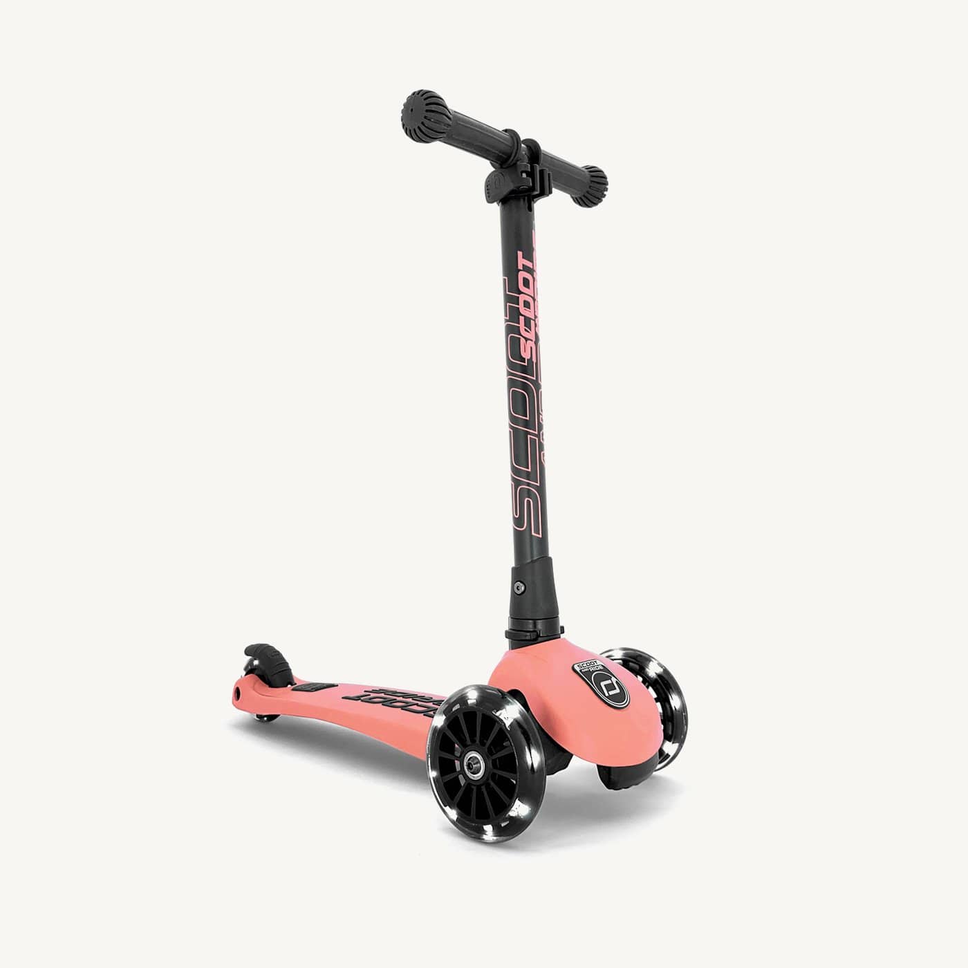 Scoot and Ride Scooter - Highwaykick 3 LED in Peach - All Mamas Children