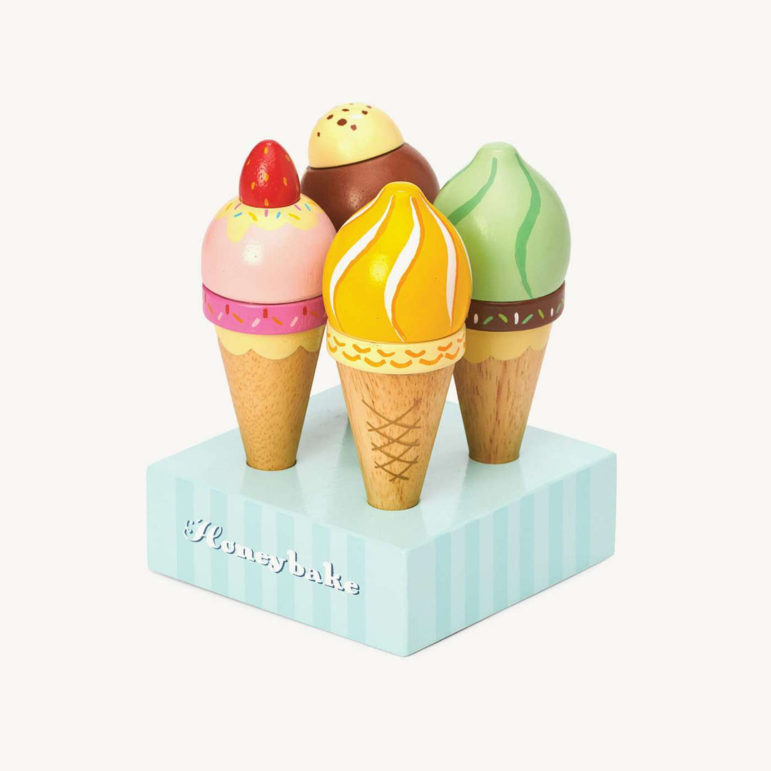 Le Toy Van - Honeybake Wooden Ice Creams - All Mamas Children