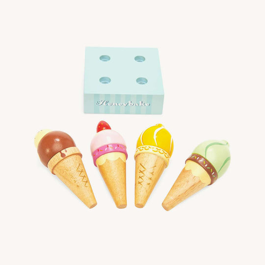 Le Toy Van - Honeybake Wooden Ice Creams - All Mamas Children