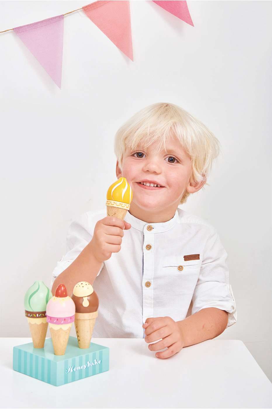 Le Toy Van - Honeybake Wooden Ice Creams - All Mamas Children