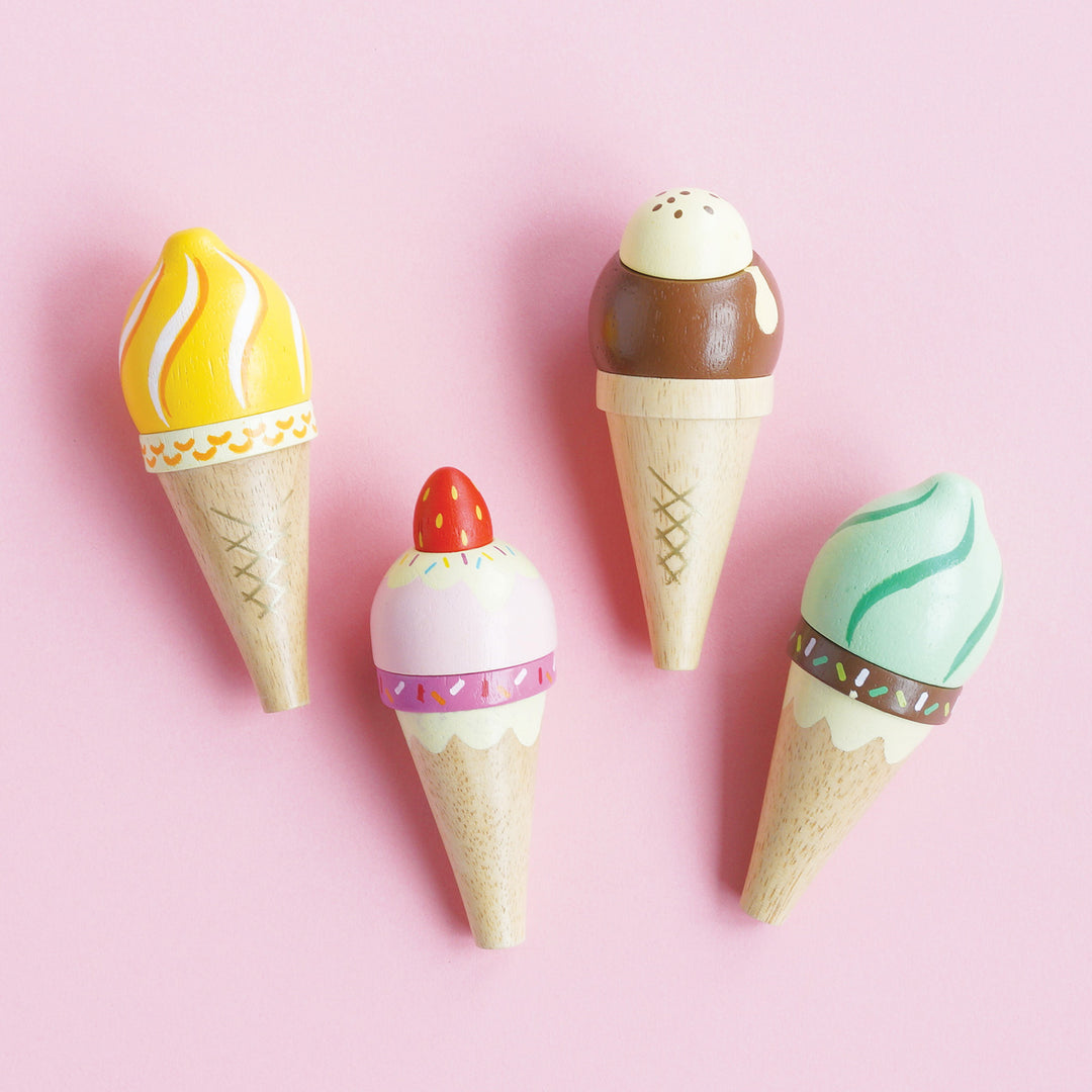 Le Toy Van - Honeybake Wooden Ice Creams - All Mamas Children